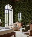 Fototapeta graficzne liście Rebel Walls R21445 Bold Botanica Eden Escape