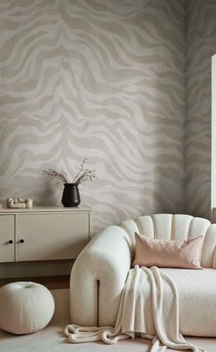 fototapeta paski zebry Rebel Walls R21449 Animal Luxe Eden Escape