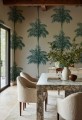 Fototapeta palmy Rebel Walls R21454 Palm Stripes Eden Escape