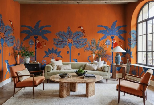 Fototapeta tropikalna Sawanna Rebel Walls R21474 Savanna Chic Eden Escape