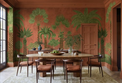 Fototapeta palmowy ogród Rebel Walls R21478 Botanical Bliss Eden Escape