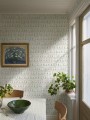 Tapeta stylizowane kwiaty Boras Tapeter 1373 Stig Lindberg Linnea Scandinavian Designers