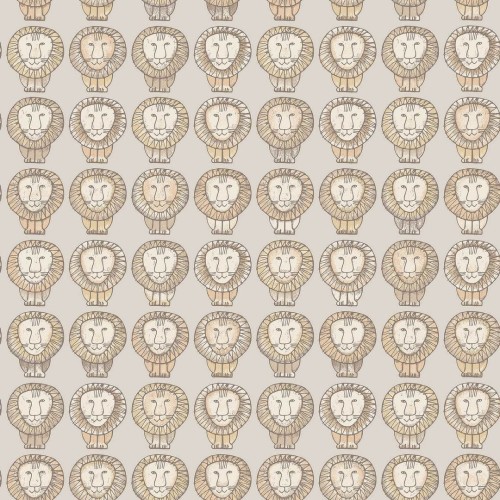 Tapeta lwy Boras Tapeter 1377 Lisa Larson Lejon Scandinavian Designers