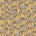 Tapeta zebry Boras Tapeter 1378 Lisa Larson Zebra Scandinavian Designers
