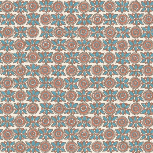 Tapeta kwiaty retro Boras Tapeter 1383 Turi Gramstad Oliver Astrid Scandinavian Designers