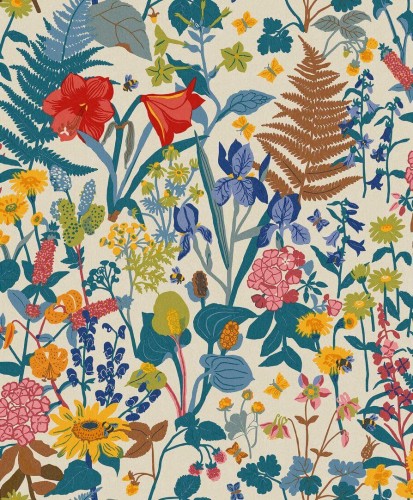 Tapeta łąka Boras Tapeter 1391 Gocken Jobs Stugrabatt Scandinavian Designers