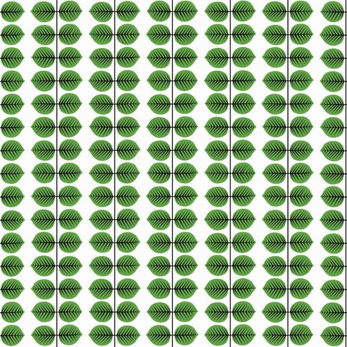 Tapeta stylizowane liście Boras Tapeter 1750 Stig Lindberg Berså Scandinavian Designers