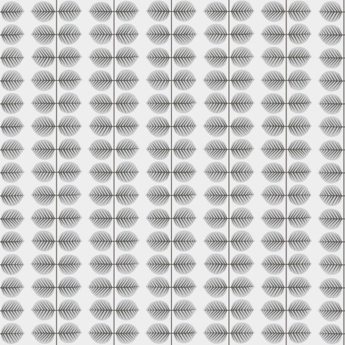 Tapeta stylizowane liście Boras Tapeter 1751 Stig Lindberg Berså Scandinavian Designers