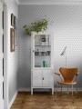 Tapeta geometryczna trapezy Boras Tapeter 1778 Arne Jacobsen Trapez Scandinavian Designers