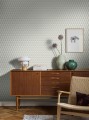 Tapeta geometryczna trapezy Boras Tapeter 1779 Arne Jacobsen Trapez Scandinavian Designers
