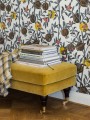 Tapeta owoce granatu Boras Tapeter 1959 Gocken Jobs Granatäpple Scandinavian Designers