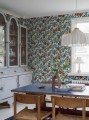 Tapeta owoce granatu Boras Tapeter 1960 Gocken Jobs Granatäpple Scandinavian Designers