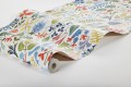 Tapeta roślinna Boras Tapeter 1978 Stig Lindberg Herbarium Scandinavian Designers