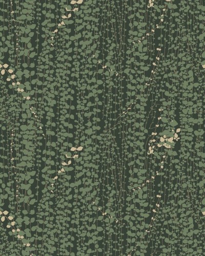 Tapeta roslinna Boras Tapeter 1983 Arne Jacobsen Ranke Scandinavian Designers