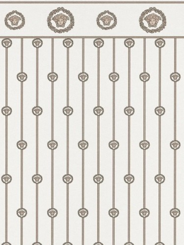 Tapeta w pałacowym stylu - Meduzy w ornamentach  Versace 79131-5 Versace VI