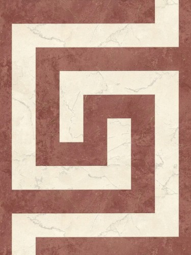 Tapeta greckie meandry klucze na marmurowym tle Versace 79174-2 Versace VI