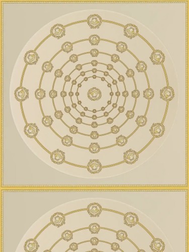 Tapeta współczesny ornament z Meduzami Versace 79175-3 Versace VI