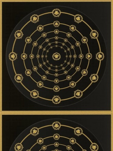 Tapeta współczesny ornament z Meduzami Versace 79175-5 Versace VI