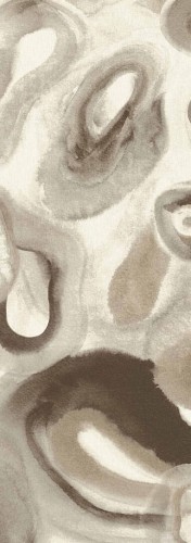 Mural abstrakcyjny o miękkich, organicznych formach Masureel DGERO3023 Acharius Erosion