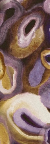 Mural abstrakcyjny o miękkich, organicznych formach Masureel DGERO3033 Acharius Erosion