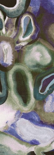 Mural abstrakcyjny o miękkich, organicznych formach Masureel DGERO3041 Acharius Erosion