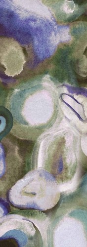 Mural abstrakcyjny o miękkich, organicznych formach Masureel DGERO3042 Acharius Erosion