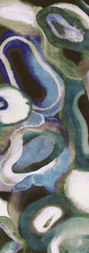 Mural abstrakcyjny o miękkich, organicznych formach Masureel DGERO3044 Acharius Erosion