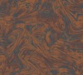 Tapeta abstrakcyjna Masureel ERO401 Ebru Rust Erosion
