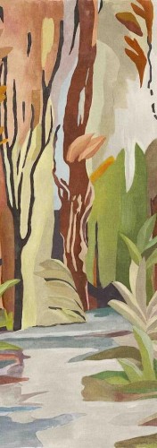 Mural artystyczny krajobraz natury Masureel DGRAY2022 Taiga Ray