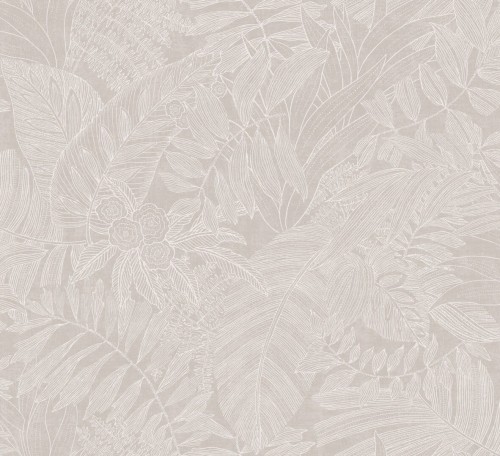 Tapeta liście Masureel RAY202 Biome Onyx Ray