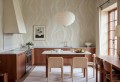 Fototapeta falujące linie Rebel Walls R21097 Gentle Lines Beige Modern Simplicity