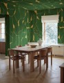 Fototapeta abstrakcyjne linie Rebel Walls R21101 Linear Flow Green Modern Simplicity