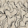 Fototapeta płynne linie Rebel Walls R21139 Soft Curve Black Modern Simplicity