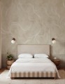 Fototapeta płynne linie Rebel Walls R21142 Soft Curve Beige Modern Simplicity
