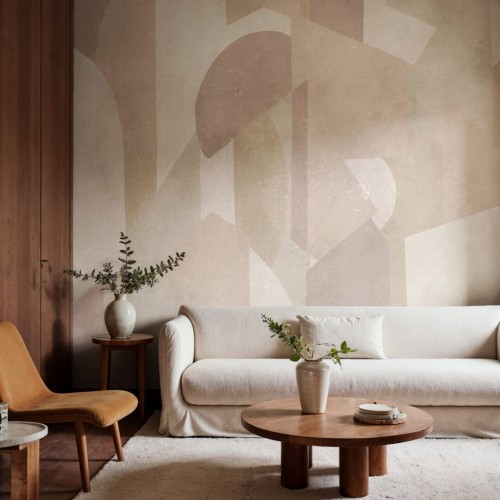 Fototapeta geometryczna Rebel Walls R21759 Modern Forms Pink Modern Simplicity