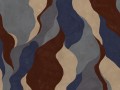 Fototapeta płynne, abstrakcyjne formy Rebel Walls R21762 Flowing Forms Dark Blue Modern Simplicity