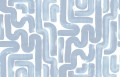 Fototapeta płynne pociągnięcia pędzla Rebel Walls R21777 Drape Brush Blue Modern Simplicity