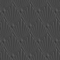 Tapeta wachlarze w stylu art-deco Zambaiti Parati Z30324 Trussardi 8
