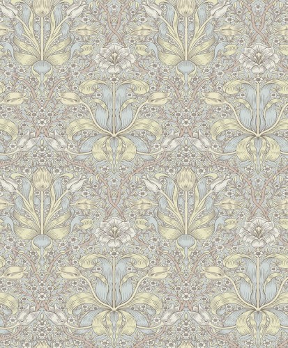 Tapeta roślinna z tulipanami Midbec 82066 Spring Thicket Hidden Treasures vol 2