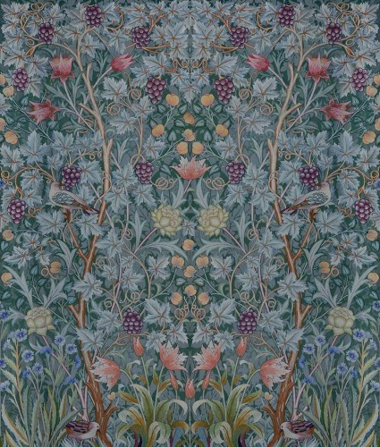 Mural botaniczny Midbec HT84002 Vine Embroidery Hidden Treasures vol 2