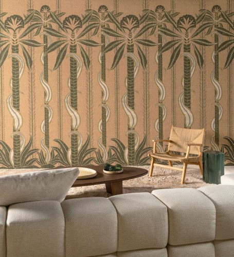 Mural palmy Arte Kerala 18320 Indienne