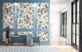 Tapeta naturalna z włókien sizalu inspirowana chinoiserie Carl Robinson CL31601 The Wall