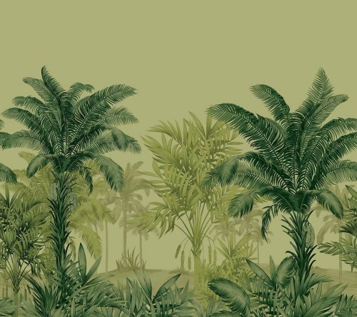 Mural krajobraz egzotycznych palm Carl Robinson CL31804M The Wall