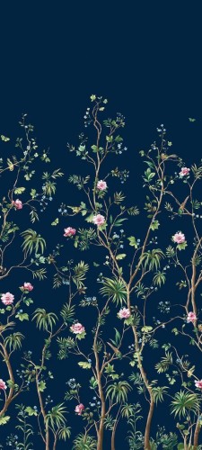 Mural botaniczny w stylu chinoiserie Carl Robinson CL32202M The Wall