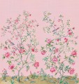 Mural naturalny z włókien sizalu inspirowany chinoiserie Carl Robinson CL33101M The Wall