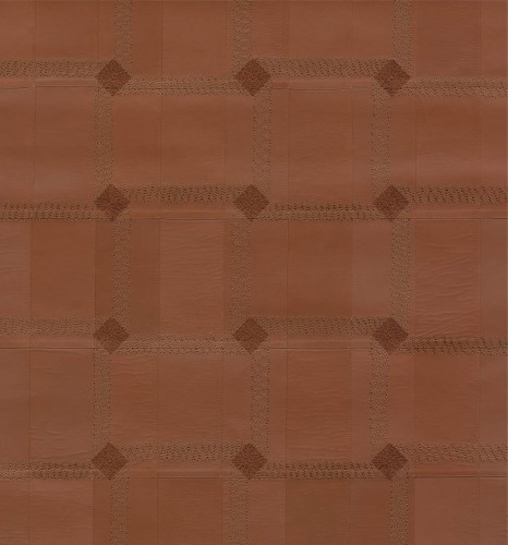 Tapeta naturalna skóra z haftem Arte Cassone 27421 Corium