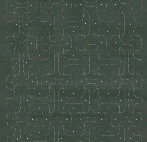 Tapeta naturalna skóra geometryczna haftowana Arte Jaseran 27440 Corium