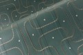 Tapeta naturalna skóra geometryczna haftowana Arte Jaseran 27440 Corium