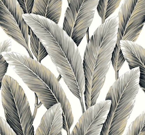 Tapeta liście bananowca Wallquest LS60200 Savannah Grass