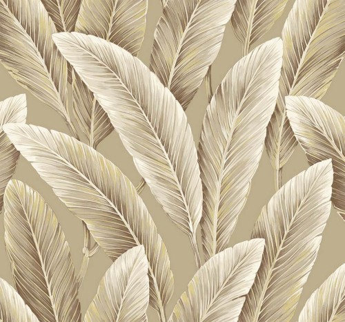 Tapeta liście bananowca Wallquest LS60205 Savannah Grass